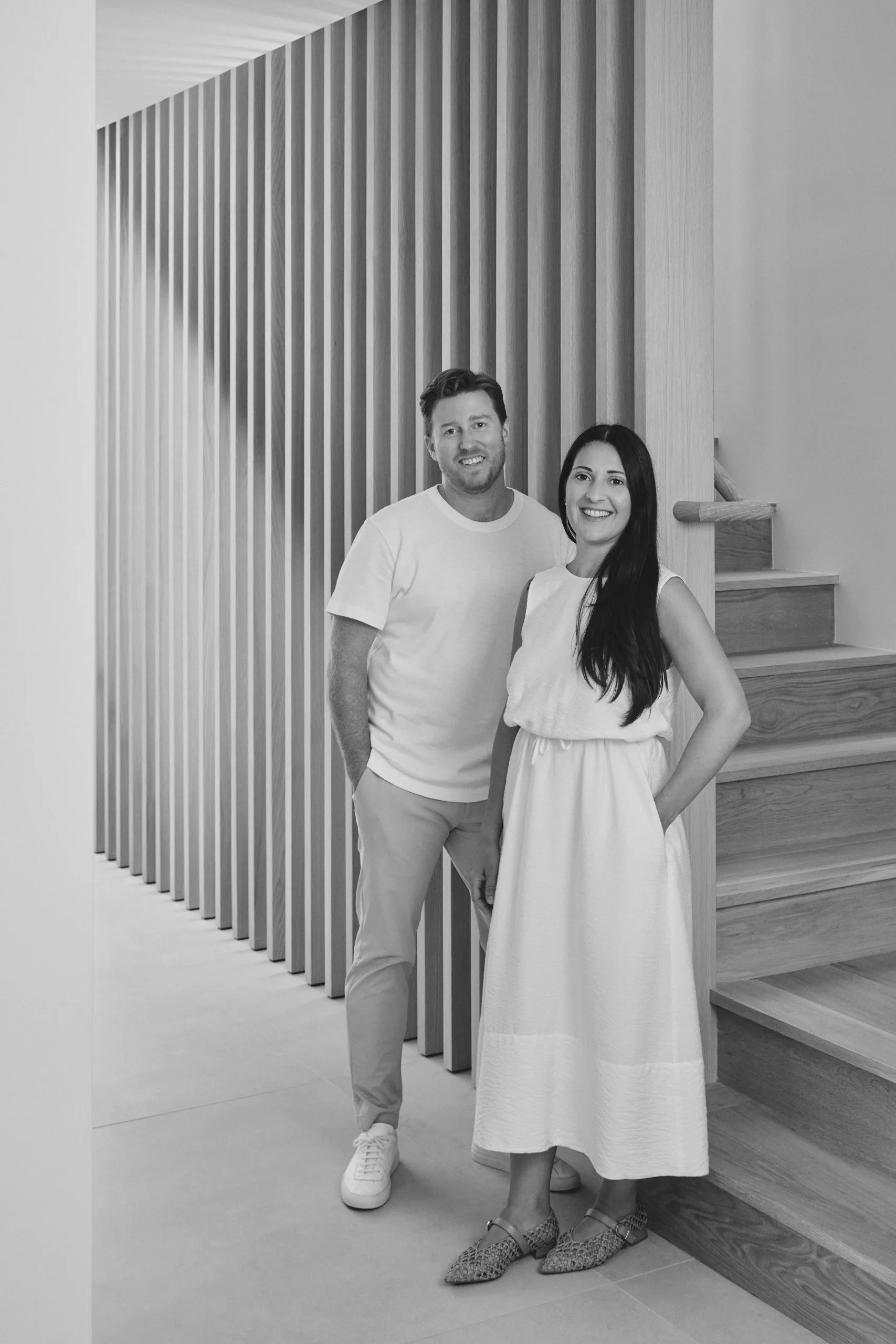 Will Goethe and Emmanuela Martini, founders of WE+